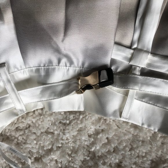 MASKA a-line flare pleated skirt, - Picture 3 of 5